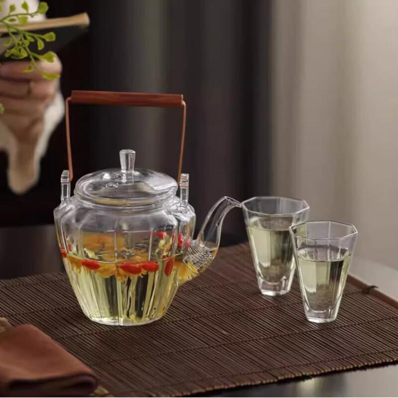 Wutuo Heat-Resistant Glass Teapot Set