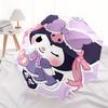 Cartoon Kuromi Automatic Opening and Closing Umbrella - Small Umbrella Suitable for Various Occasions, Portable 3-Fold Small Umbrella for Men and Wome