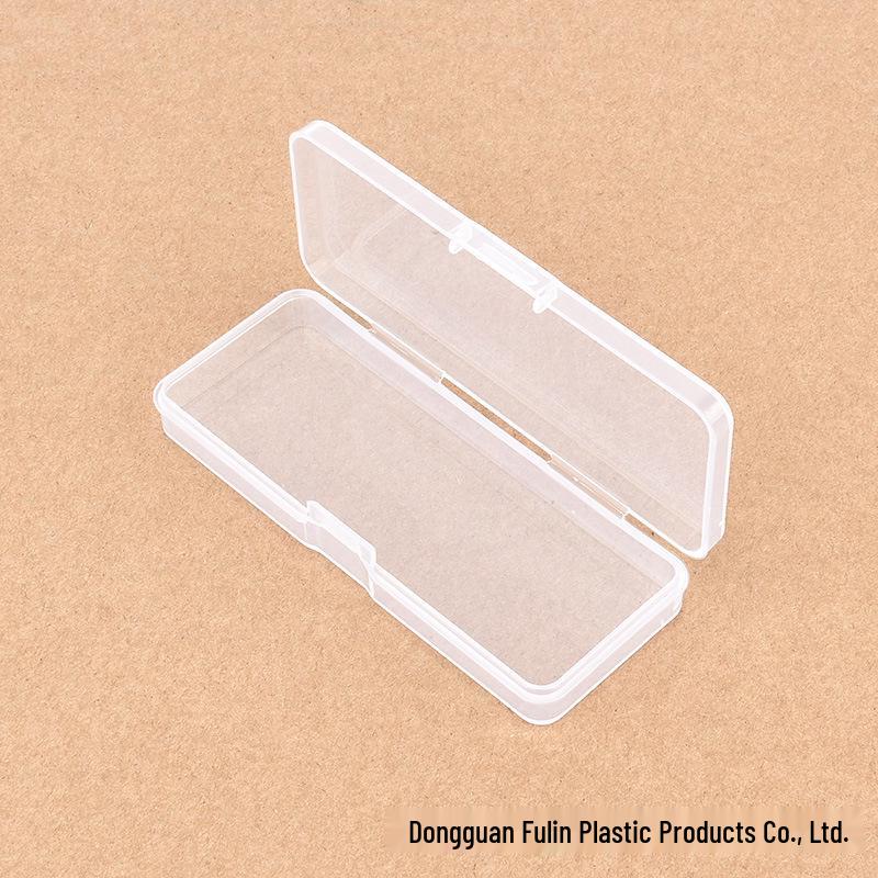 Transparent 88x35x13mm PP Rectangular Small Plastic Storage Box
