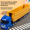 Kids Alloy Inertia Model Truck With Heavyduty Plastic Frame For Imaginative Construction Play