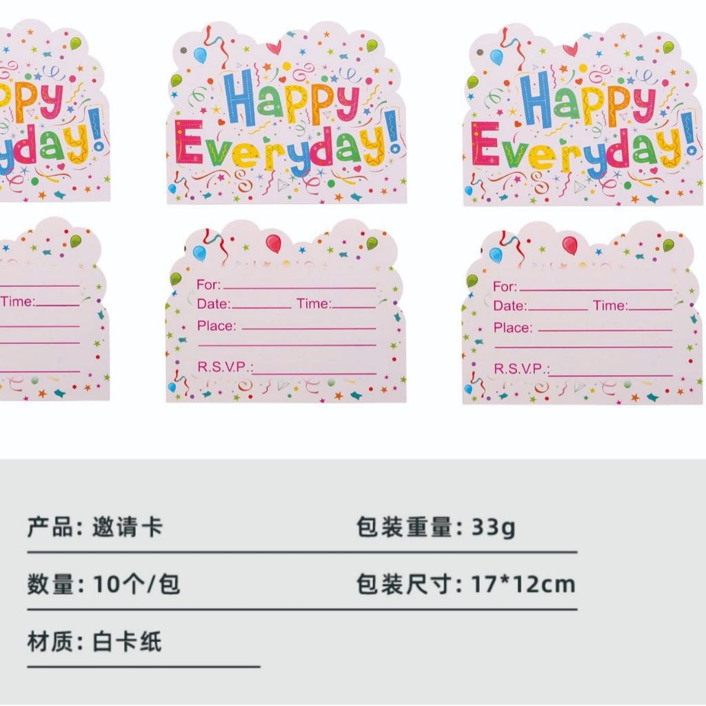 Happy Children'S Birthday Party Decorations Every Day Colorful Paper Cups Plates Holiday Party Products