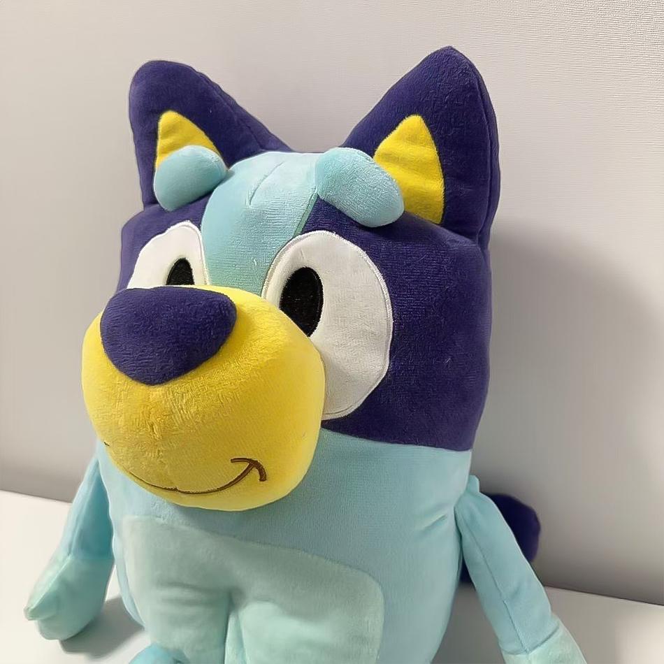 Anime Bluey Plush Breathing Doll Kawaii 30Cm Toy Bluey Music Doll Gift Doll Music Sound Model Girl Birthday Gift Christmas Gift