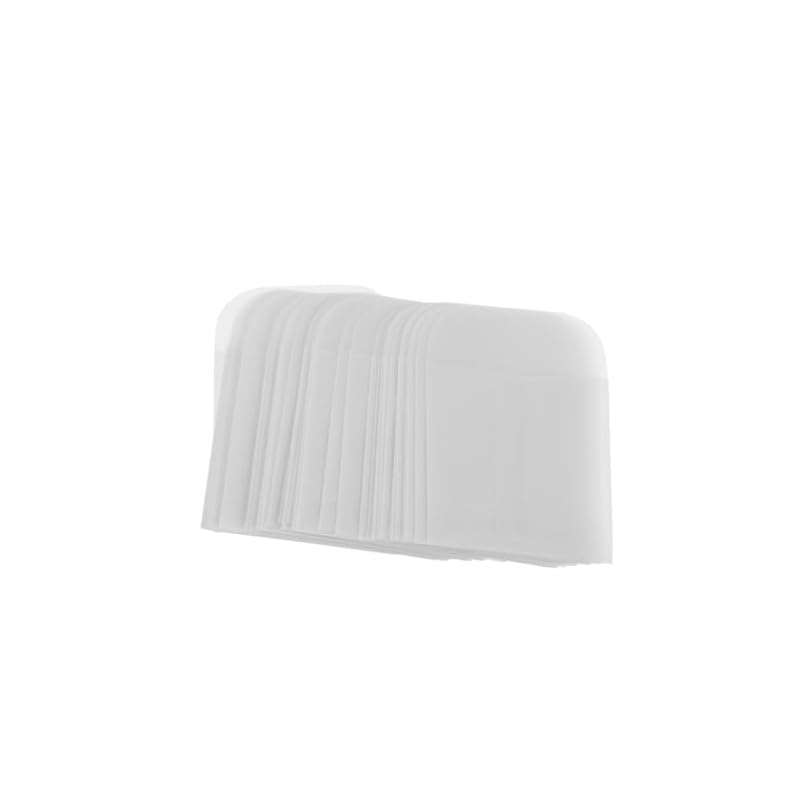 WRITWAA Transparent Envelopes, Pack of 50, Ring Envelopes, Paper, Vegetable Parchment Material, Small Wrapping Bags, Perfect for Storing Jewelry and