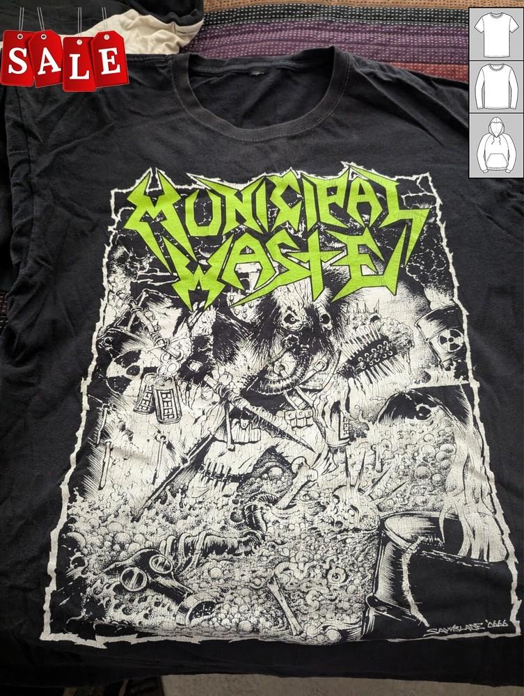 Hot Municipal Waste Band Music For Lovers Unisex S235XL TShirt LL472 Unisex T-Shirt S