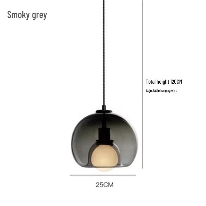 Nordic Minimalist Pendant Light: Elegant Designer Lighting for Restaurant, Bar, Bedroom, Stairwell, or Bedside