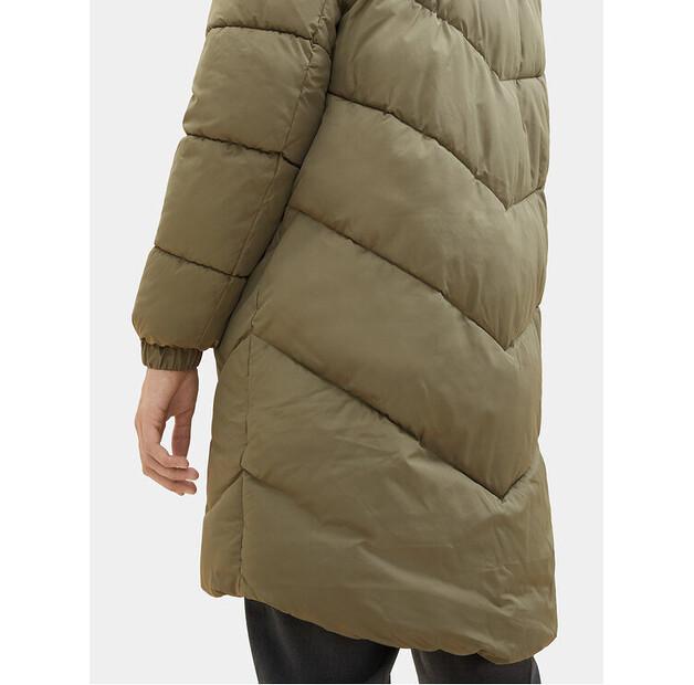 Winter Denim Jacket Tom Tailor 1037389, Green, Standard Fit