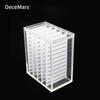 5-Layer Acrylic Eyelash Extension & Camellia Flower Desktop Storage Box