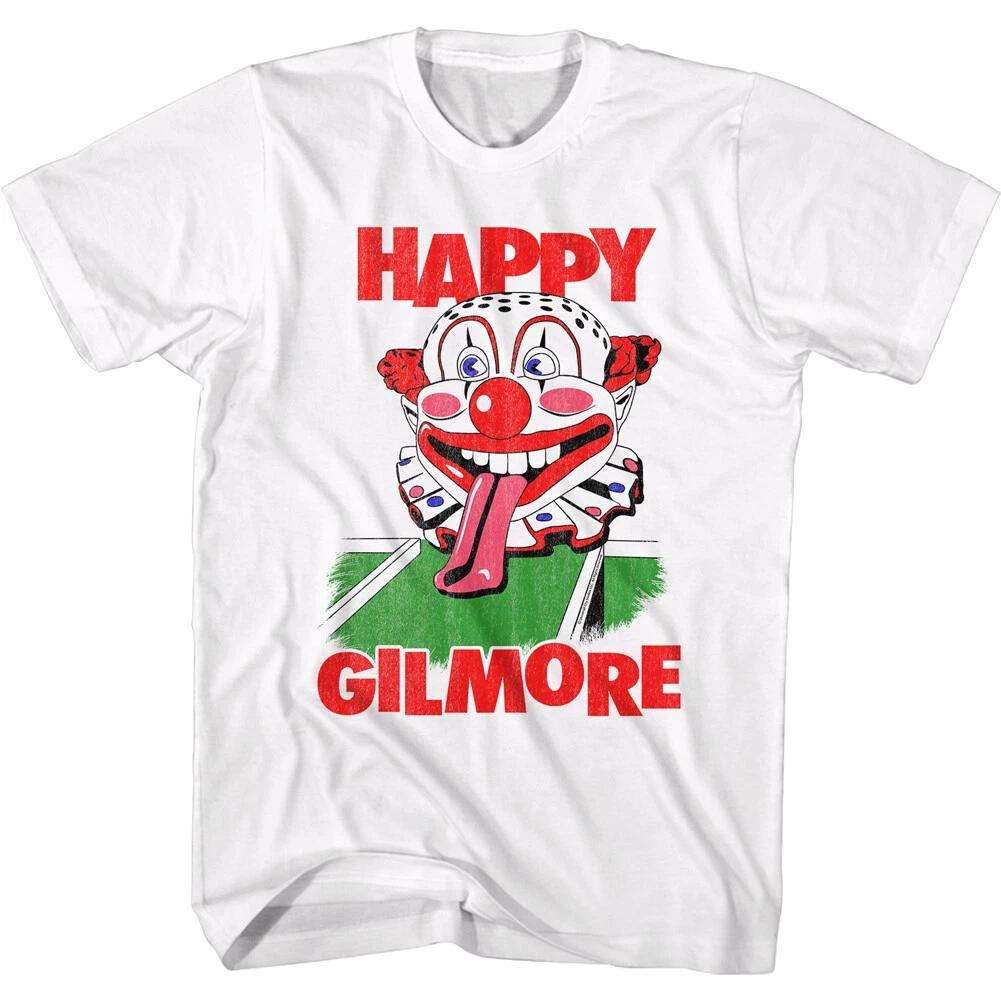 Happy Gilmore Movie Happy Land Mini Golf Clown I HATE THAT CLOWN Men s T Shirt XL