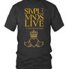 HOT NEW Simple Minds Band Tshirt Unisex Tee All Sizes S To 5Xl 2F247 Unisex T-Shirt