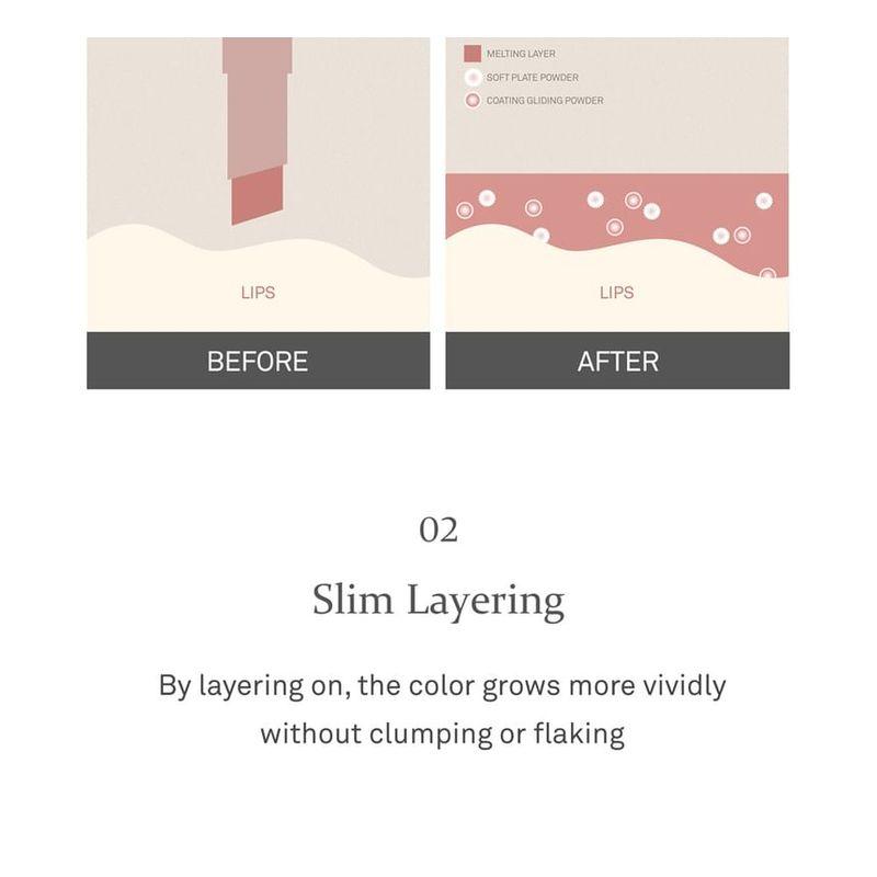 hince - Slim Stick Melting Matte - 5 Colors