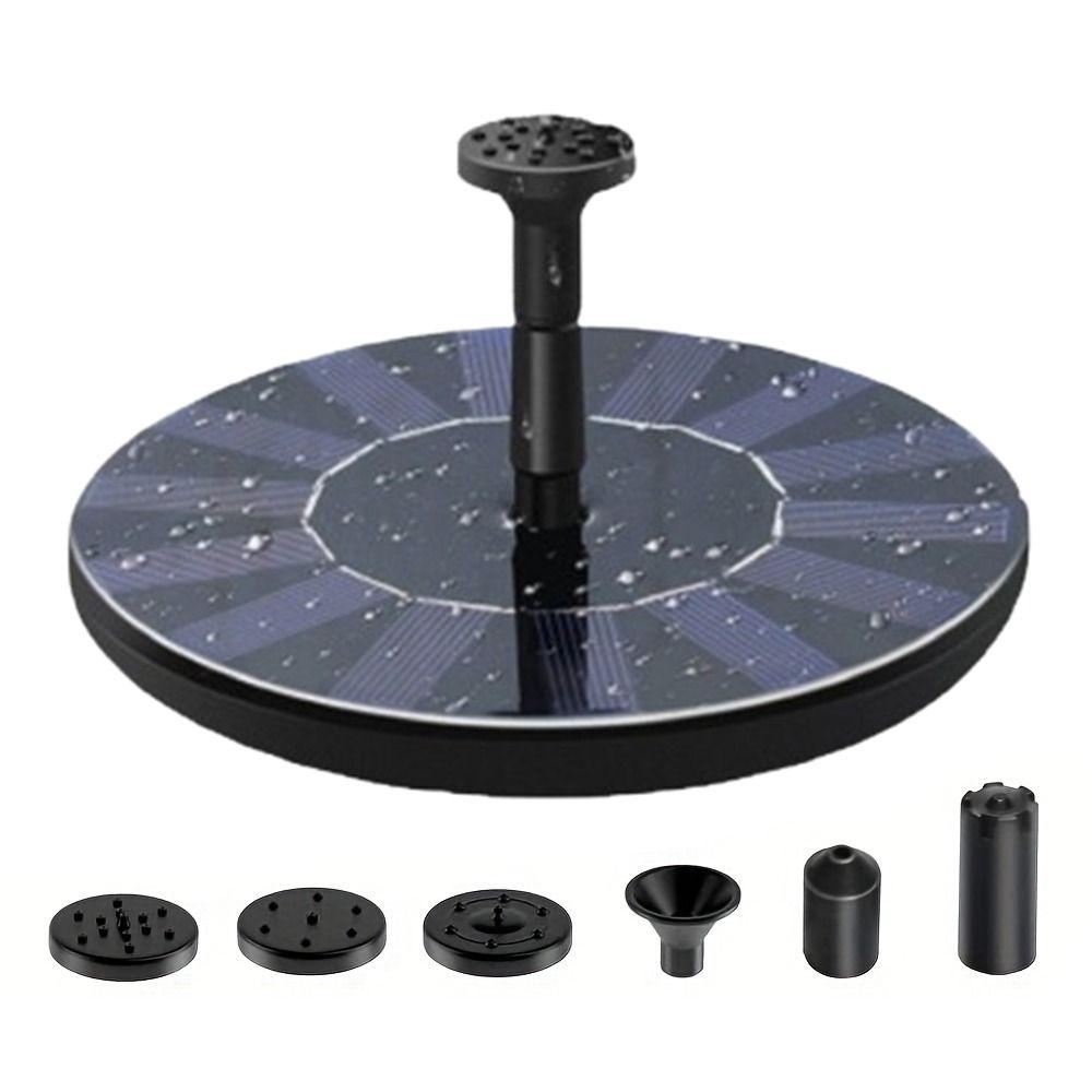 Energy-saving Solar Fountain Pump 13/16/18cm Bird Bath Fountain  For Swimming Pools