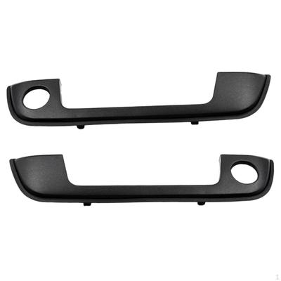 2 Τεμάχια Κάλυμμα Χειρολαβής Πόρτας Αξεσουάρ 51218122442 Μαύρο Διακοσμητικό για E34 Ανταλλακτικά