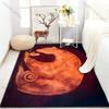 1PC Bear and Girl Print Carpet for Bedroom Living Room Bedside Sofa Floor Mat Modern Home Decor Area Rug Luxury Gift
