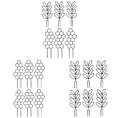 6Pcs Plant Trellis for Climbing Plant Indoor Outdoor Garden Trellis for Potted Plant Plastic Climbing Plant Support Rack