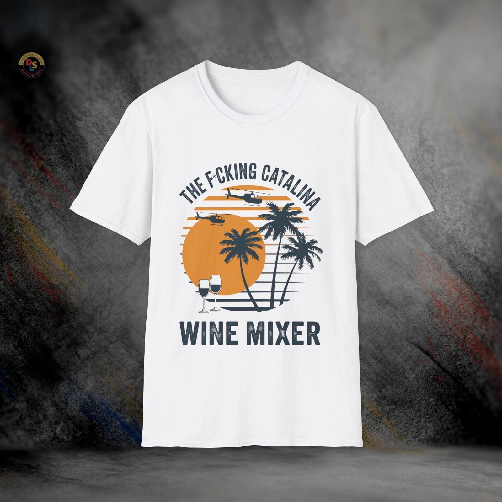 Catalina Wine Mixer Step Brothers T-Shirt | Softstyle Tee XL