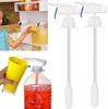 2 Packs Automatic Drink Dispenser  Milk Dispenser for Fridge Gallon Hands Free Can Milk and Beer From Overflowing