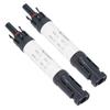 Set 2 Seturi Conectori PV Solari IP68 Impermeabil Anti UV 1000V Solar Conector cu Siguranță Încorporată pentru Solar