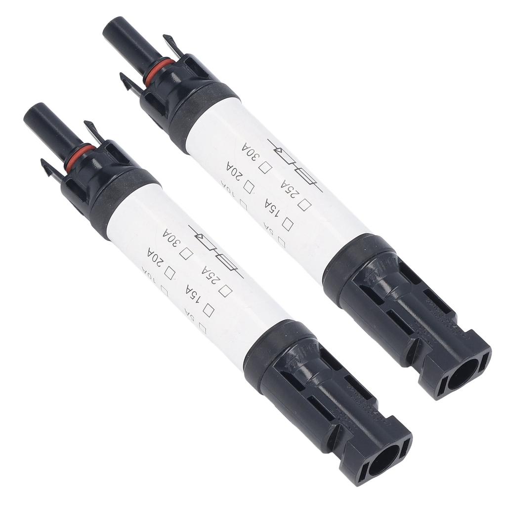 Set 2 Seturi Conectori PV Solari IP68 Impermeabil Anti UV 1000V Solar Conector cu Siguranță Încorporată pentru Solar