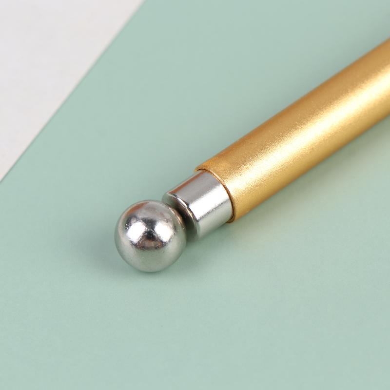Double Head Cat Eye Nail Magnet Stick Round Ball Strong Magnetic Nail Art Wand Metal Manicure Tool For Diy Nail Art Salons