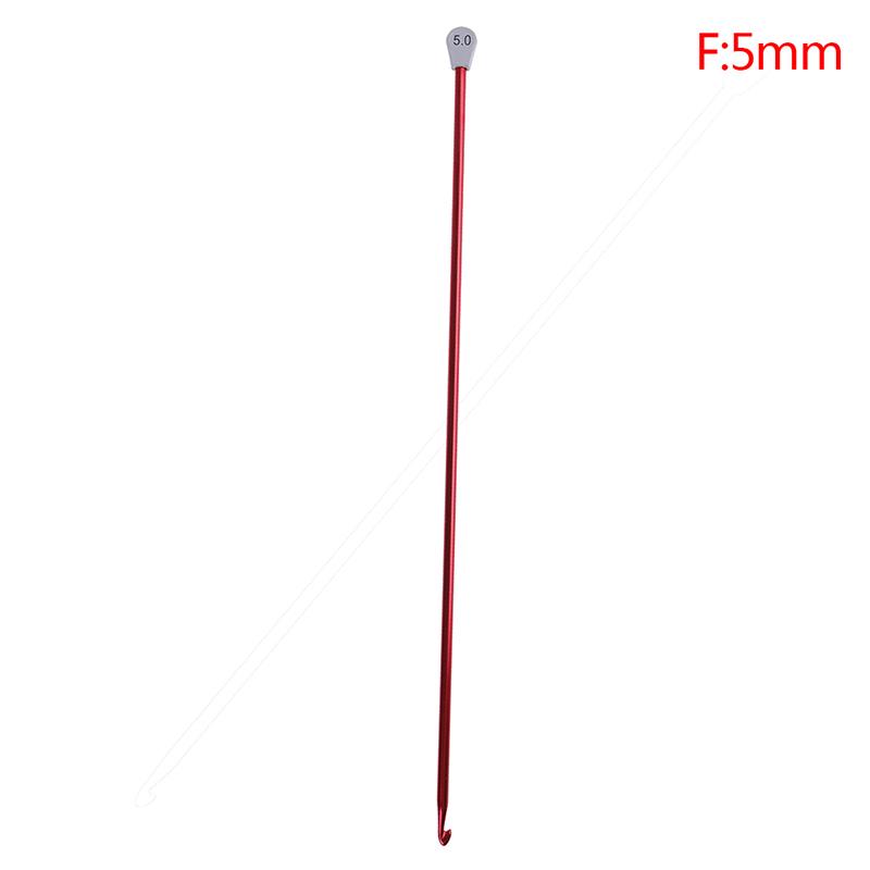 14 Size Afghan Crochet Hooks Aluminum Knitting Needles 2.5 To 11Mm Crochet Hook