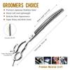 7.5 Inch Curved Tooth Scissors, Curved Natural Scissors, Curved Scissors, Pet Trimming Scissors, Thin Scissors, Professional-grade Pet Division