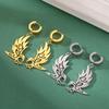 Teamer Eagle Animal Dangle Earrings Women Stainless Steel Gold Color Cool Hip Hop Party Jewelry Birthday Gift 2026 New In