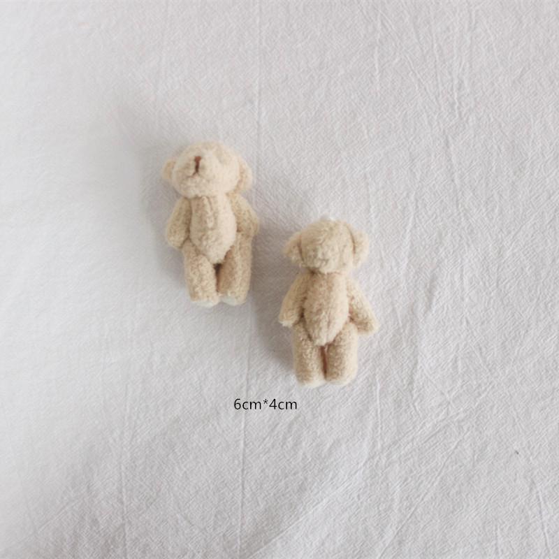 

Плюшевая 3D брошь Мишка Тедди и Белый Кролик - Милые аксессуары для одежды, сумок и носков Bear - No Brooch