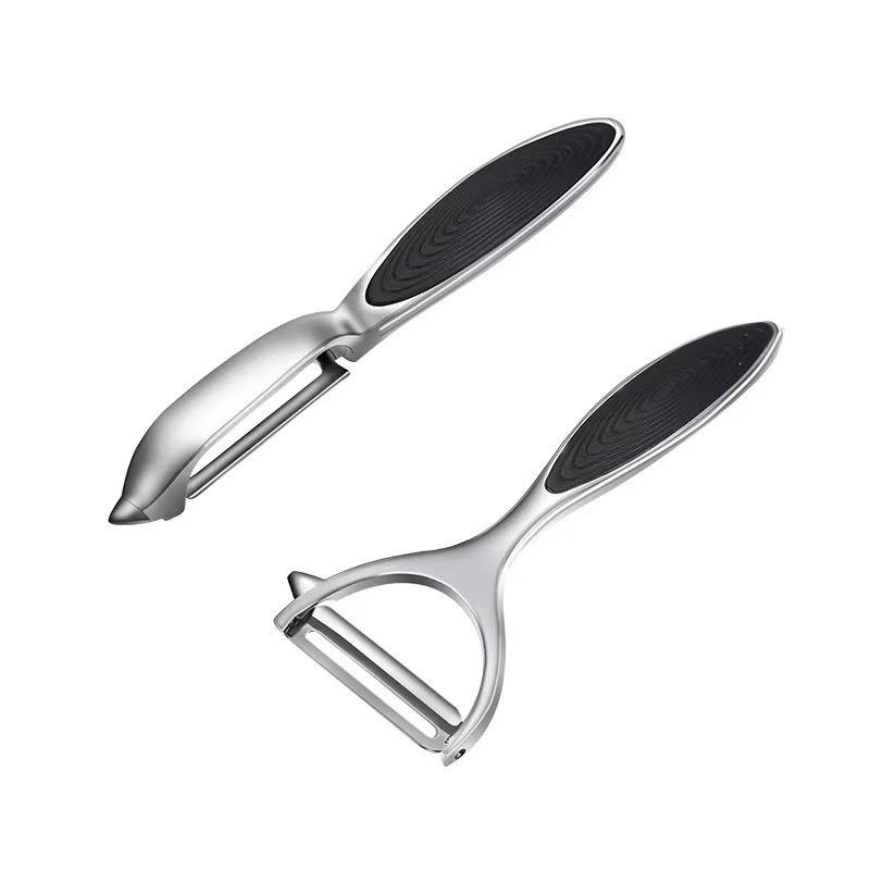 

2PCS stainless steel paring knife household planer potato scraper melon and fruit peeler kitchen multi-functional fruit knife artifact