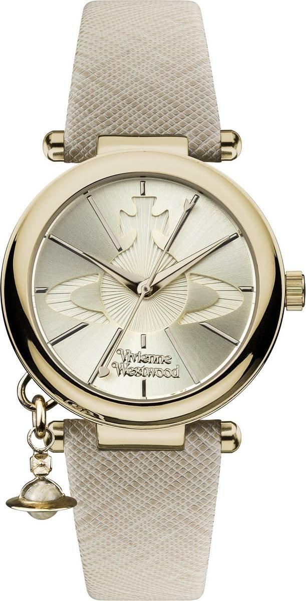 VIVIENNE WESTWOOD Watch Dial Gold Case Gold Strap Beige (Vivienne Westwood) Women s #VV006GDCM Color Color / Color / Color