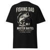 T-shirt Drôle de Papa Pêcheur Maître Appâteur - Tee Vintage Bass