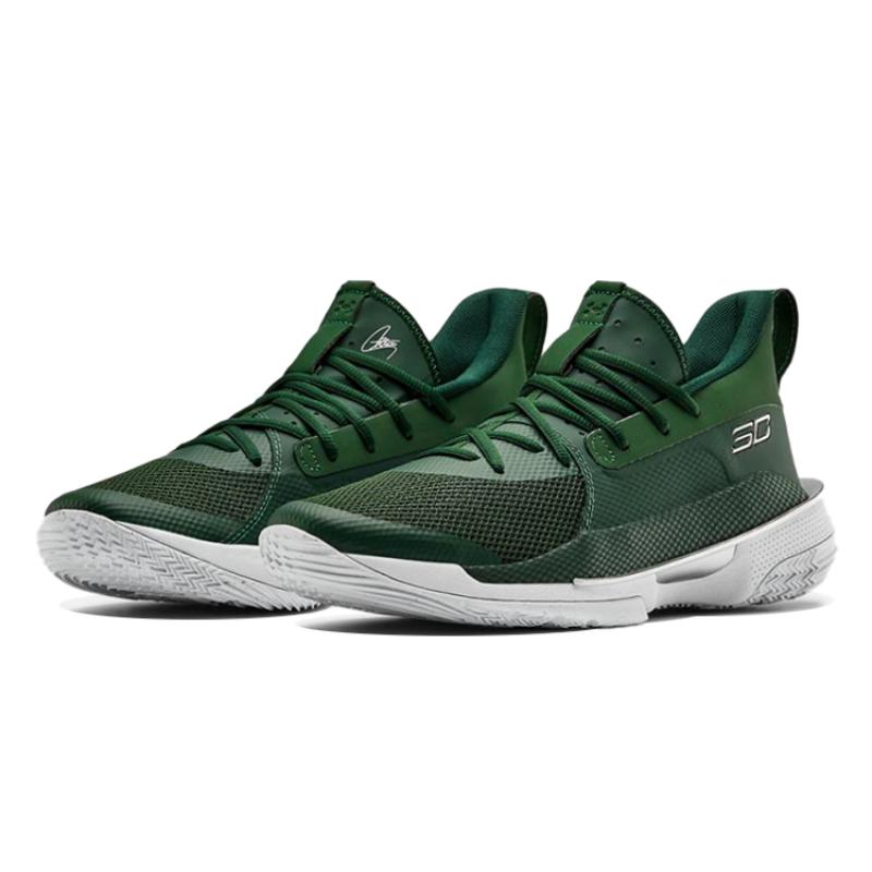 Under Armour Curry 7 Team 'Forest Green' Sneakers 3023838-303