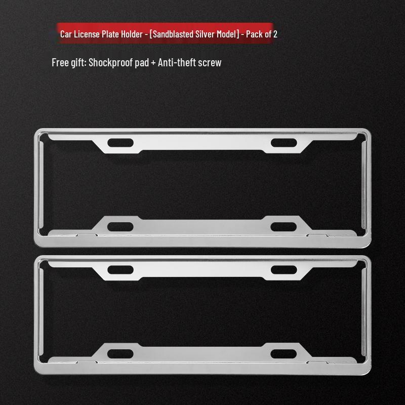 

BMW Carbon Fiber License Plate Frame - Compatible with New X1, X2, X3, X4, X5, 3 Series, 5 Series, and 1 Series.