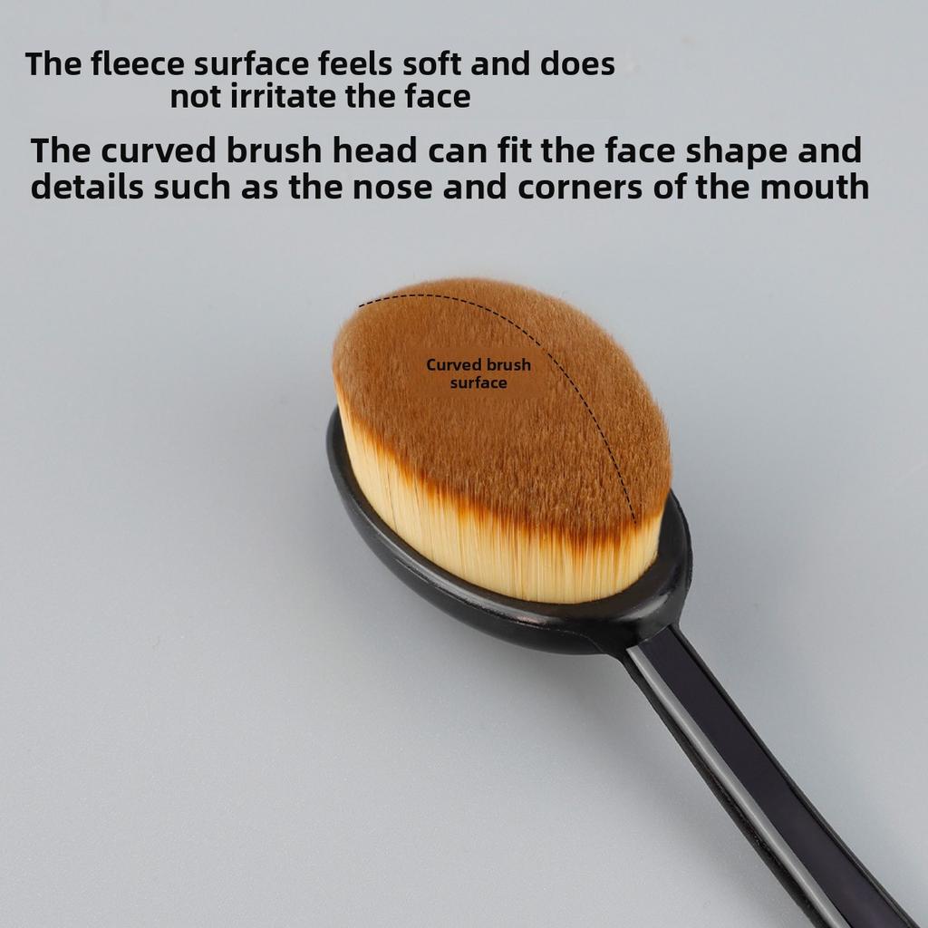 No. 4 toothbrush, makeup brush BB cream, foundation brush, bendable, no powder, no trace base makeup, beauty tool