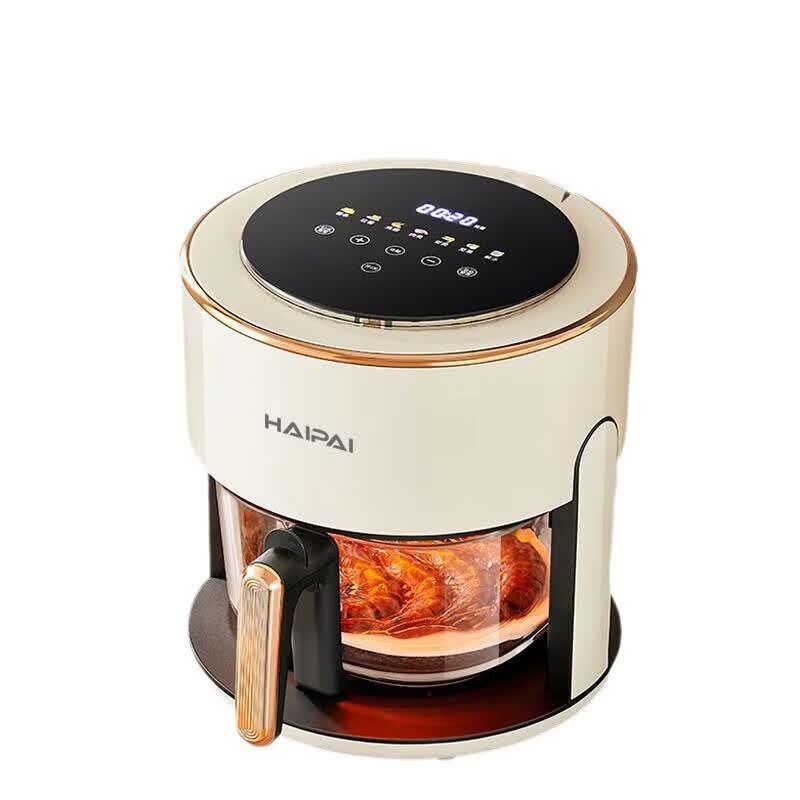 HAIPAI Large Capacity Visible Glass Air Fryer CN plug (adapter included)