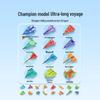 Kids' Paper Airplane Folding Set: Educational DIY Flyers for Outdoor Fun and Competitions
