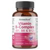 Complesso di Vitamine B (B1, B6, B12) Integratore Alimentare, 120 Capsule per Flacone