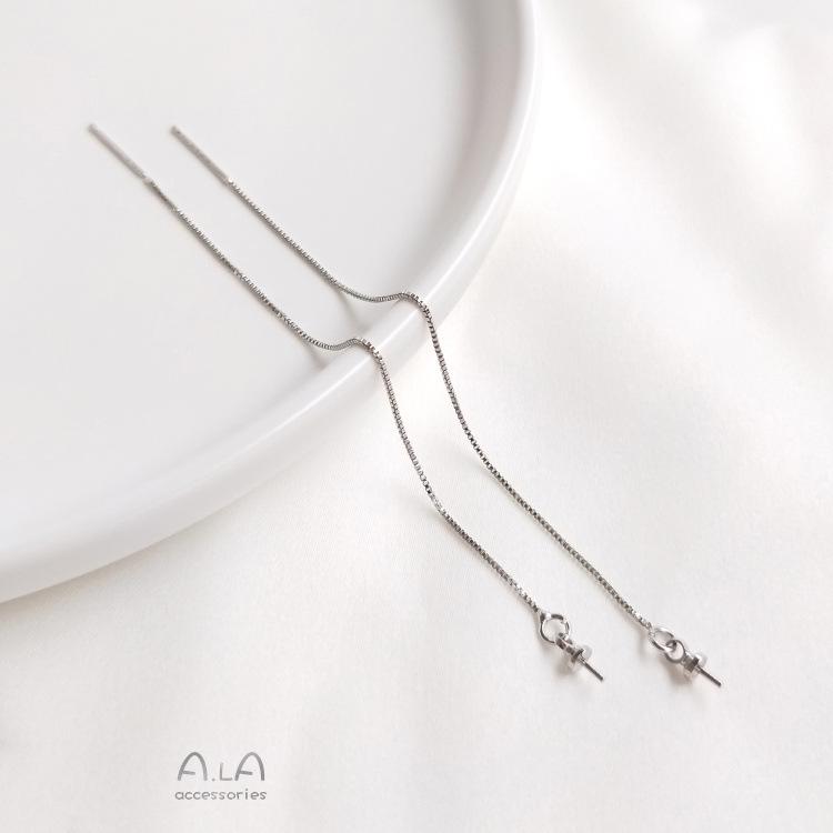 Copper-Plated 18K Gold Ear Wires with Pin Eyelets for DIY Earring Making