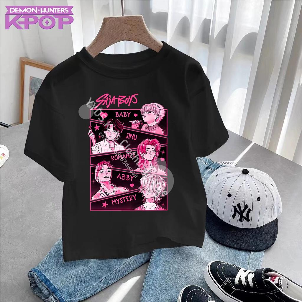 Derpy Tiger Kpop Demon Hunters Shirt for Kids Baby Girl Men Women T Shirt Cute Tiger Cartoon Clothes 2025 Hot Movie Print Soft