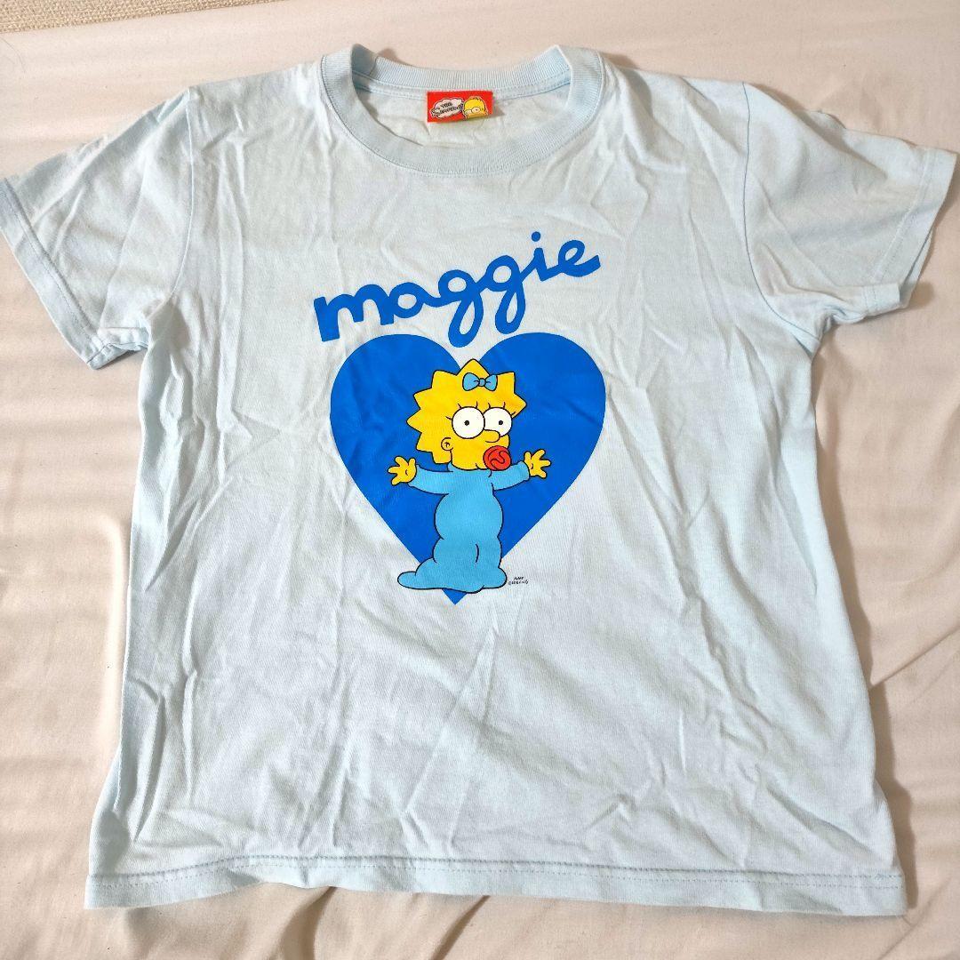 The Simpsons Maggie T-shirt Pastel Blue XXL