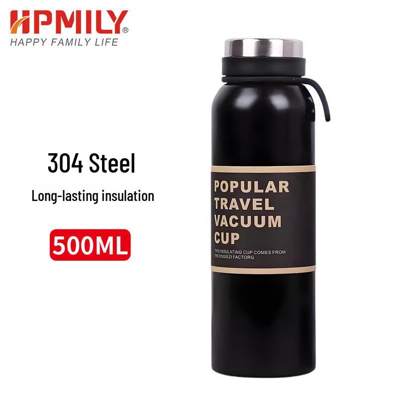 HPMILY Insulated 304 Stainless Steel Sports Water Bottle