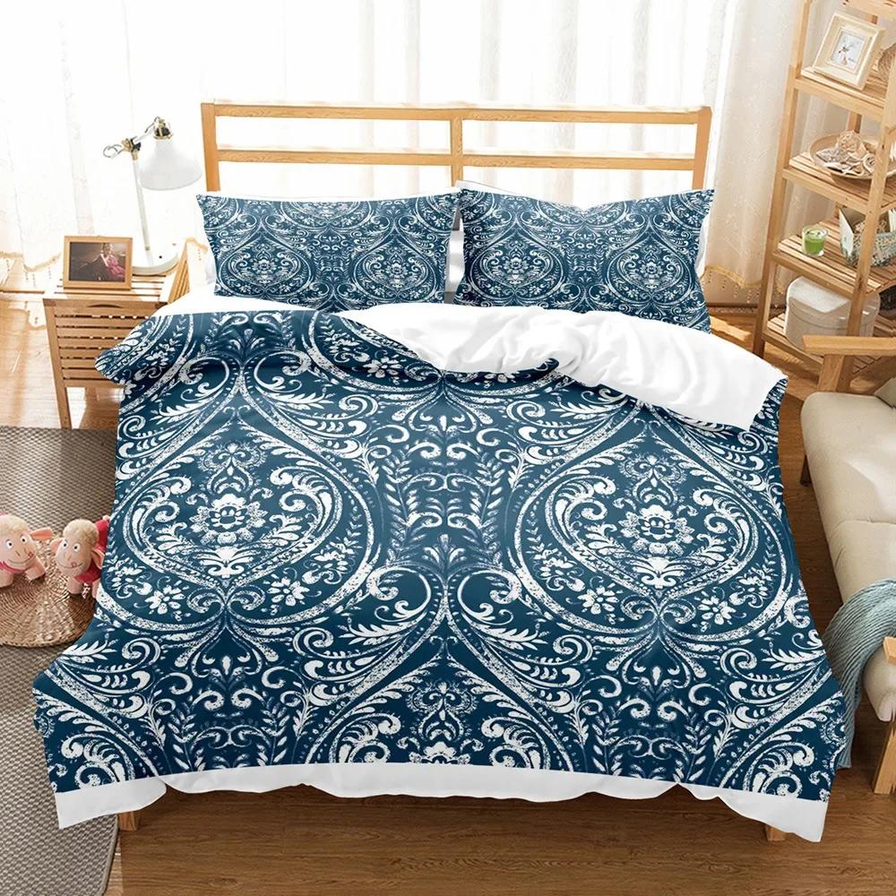 3D Boho Bed Linens Duvet Cover Set Comforter Bedding Sets Twin Full Queen King Bedroom Home Textile Housse De Couette Bohemia