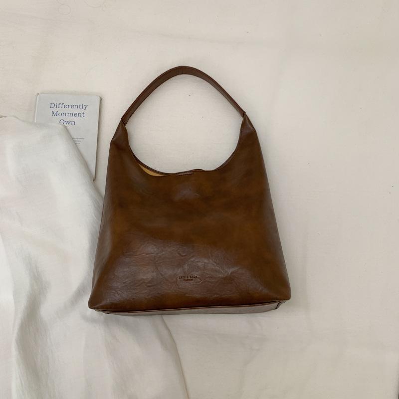 Large-capacity Winter Commuting Single-shoulder Bag, Relaxed Tote Bag