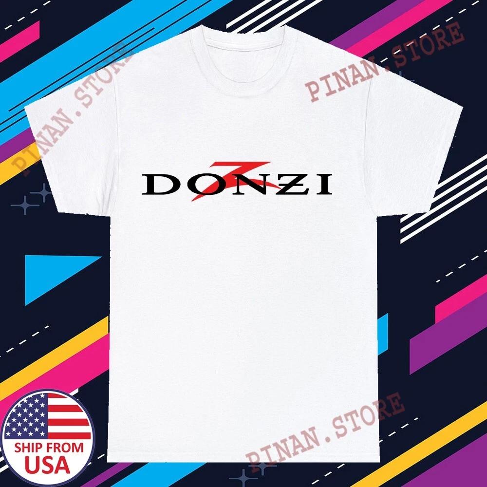 Donzi Boats Men s White Grey Size S-5XL S