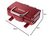 recolte 2-Way Grill Amet RWG-1 Aluminum (Red)