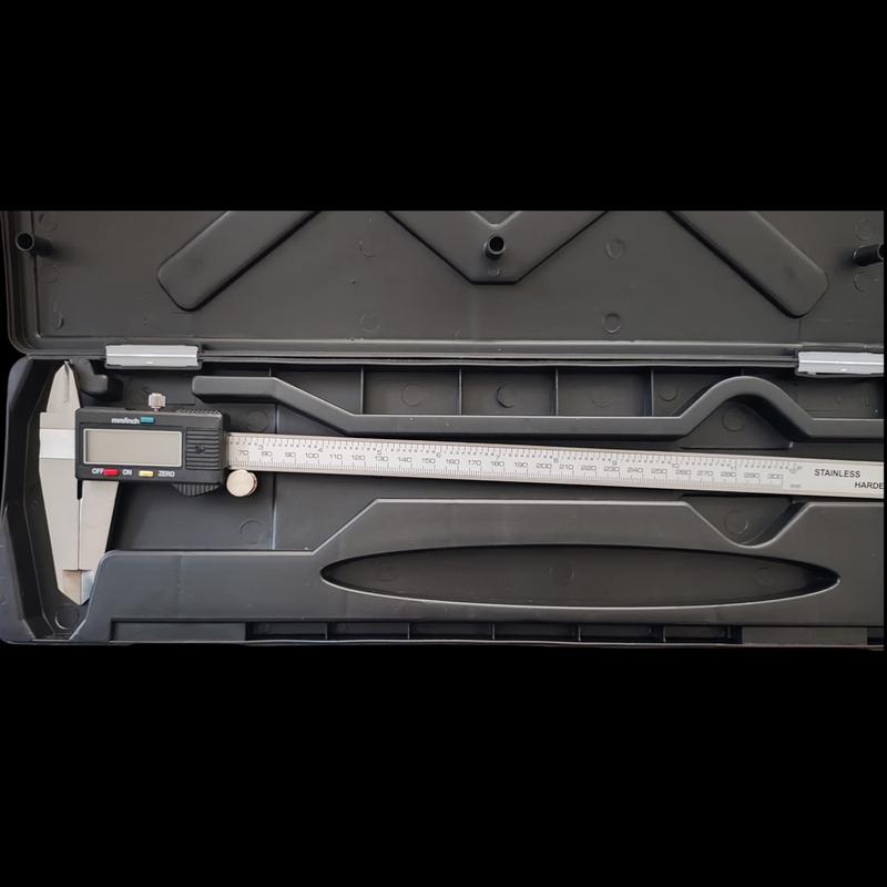 OLOMM Stainless Steel Digital Caliper with Depth Rod