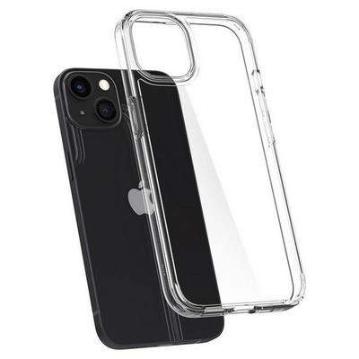Hoesje voor iPhone 13 Spigen Ultra Hybrid - case hoesje achterkant Transparant