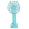 1pcs USB Pink Mini Handheld Fan Outdoor Mini Creative Desktop Office Mute Charging Portable Handheld Fan