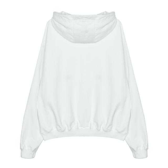 002 Oversized Sweat Hoodie White Sai/42