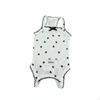 Cat Suspender Clothes Breathable Lace Trim Dog Vest AntiShedding Heart Print Pet Bodysuit for Daily
