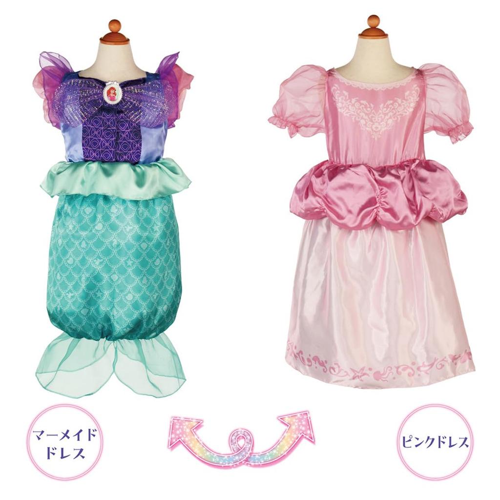 [Takara Tomy] [Official Domestic Product] Disney Princess Magical Curly Dress Ariel